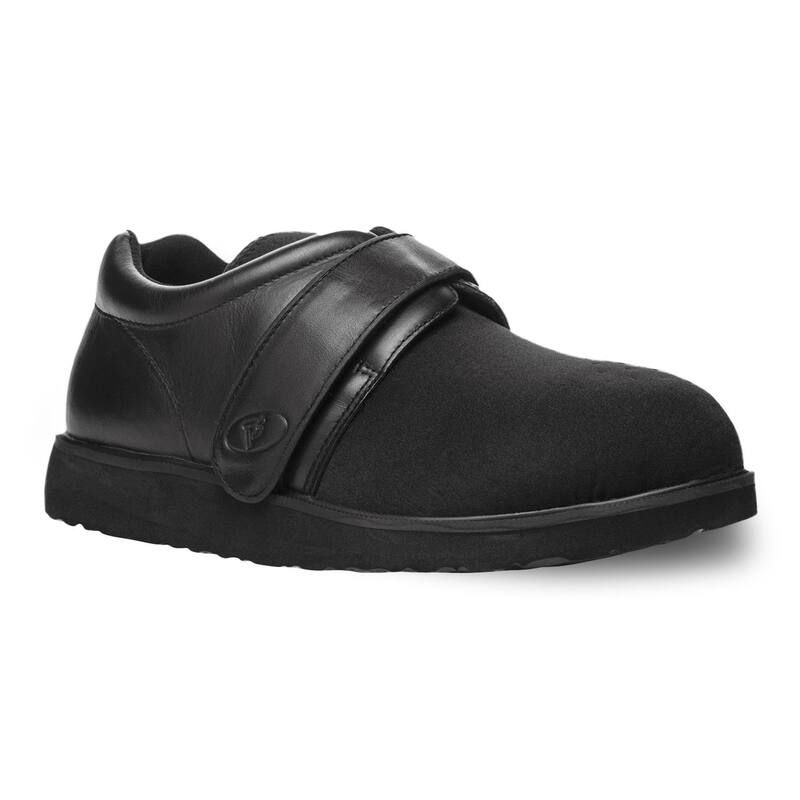プロペット メンズ シューズ オックスフォード Propet PedWalker 3 Strap Mens Walking Shoes Black ブラック