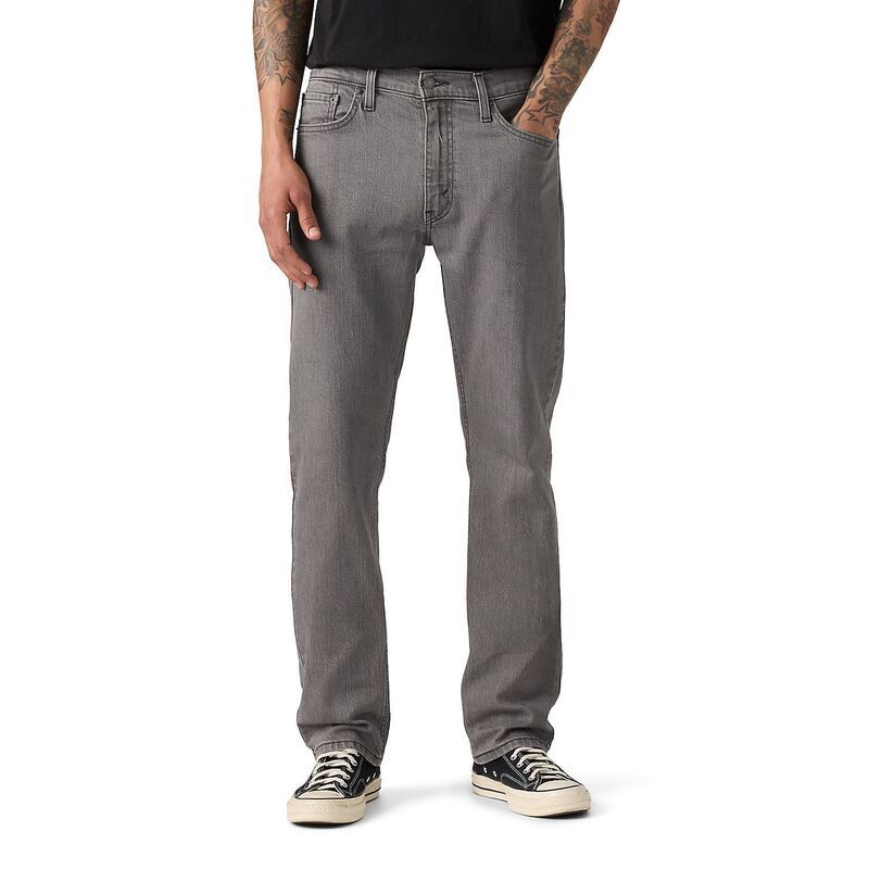リーバイス メンズ ボトムス デニムパンツ ジーンズ Mens Levis 513 Slim Straight Stretch Jeans Grey Days グレー