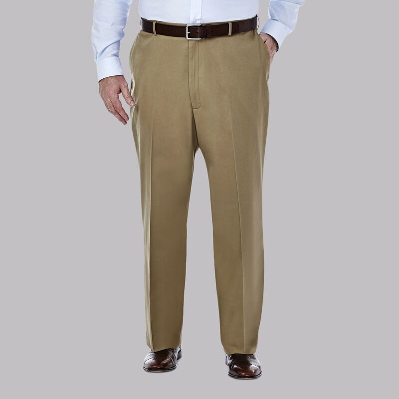 ハガー メンズ ボトムス カジュアルパンツ トール Big Tall Haggar Premium NoIron Khaki Stretch ClassicFit FlatFront Expandab