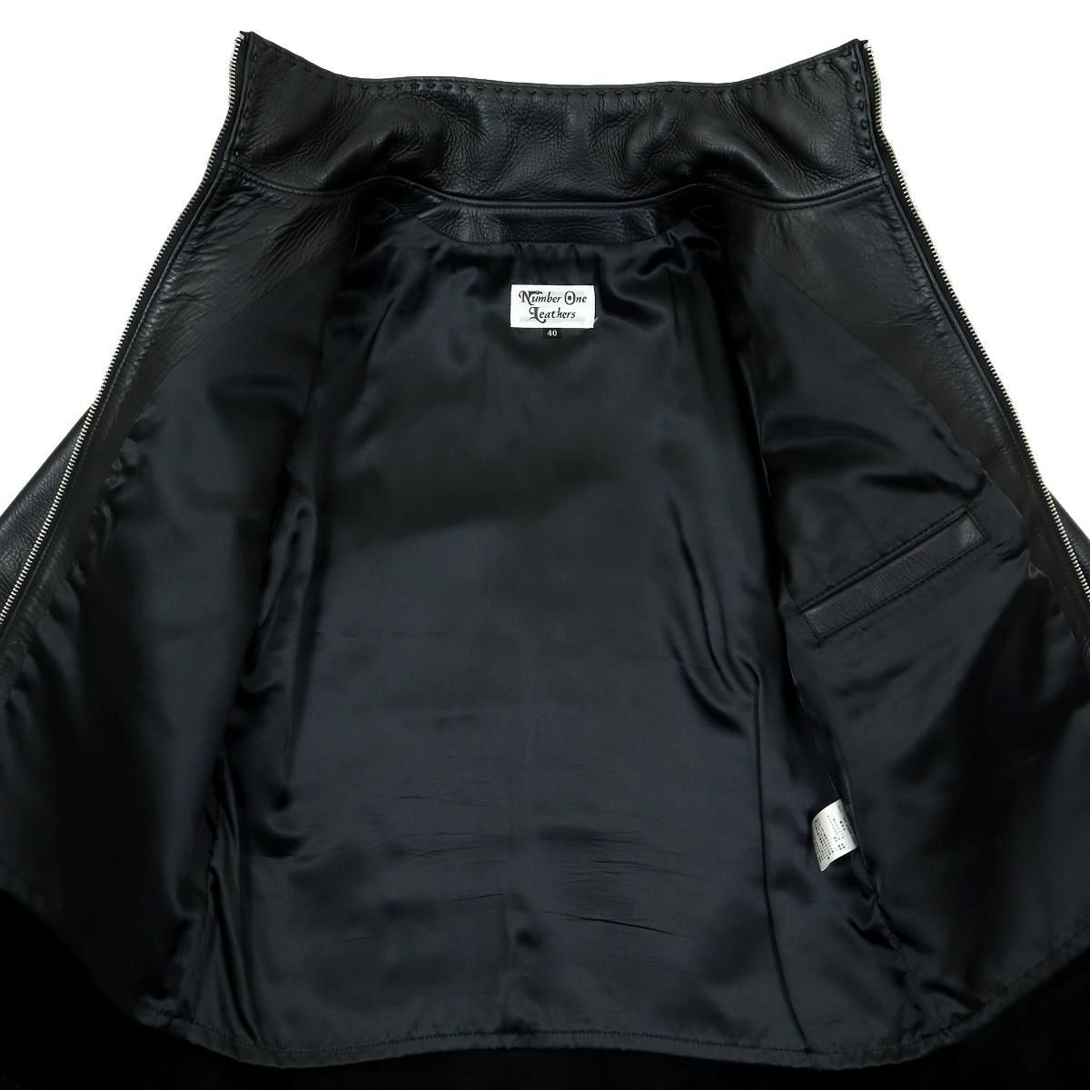 S3853】【美品】【日本製】RED MOON NUMBER ONE LEATHERS レッドムーン