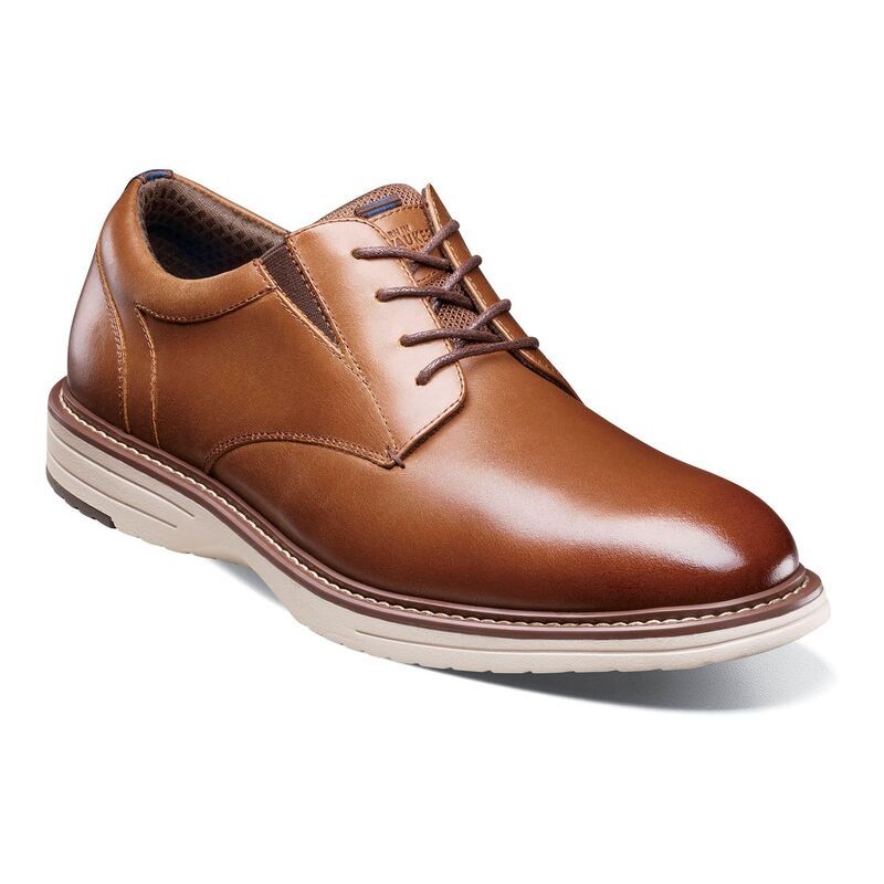 ノンブッシュ メンズ シューズ オックスフォード Nunn Bush Griff Mens Plain Toe Oxford Shoes Cognac