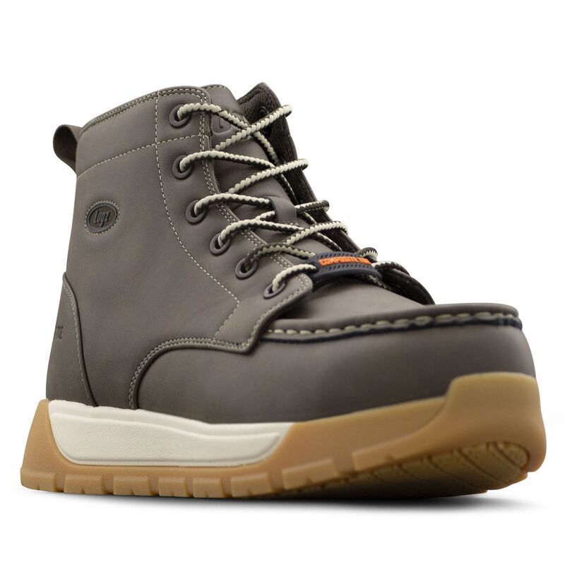 ラグズ メンズ シューズ ブーツ・レインブーツ Lugz Yard LX Mens Composite Toe Chukka Boots Walnut Gum Cream クリーム