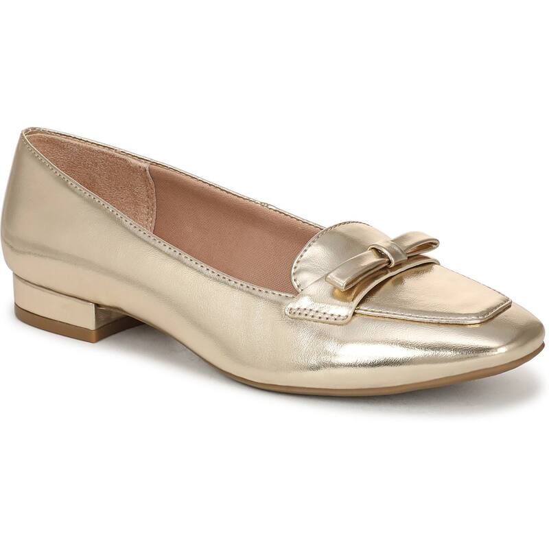 ライフストライド レディース シューズ サンダル LifeStride Claudine WomenslipOn Ballerina Shoes Gold ゴールド