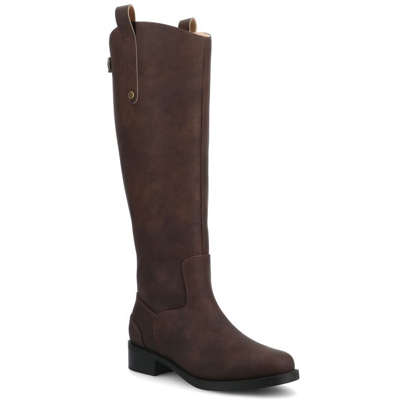 ジャーニー レディース シューズ ブーツ・レインブーツ Journee Gema Womens KneeHigh Riding Boots In Regular Wide Width Wide Cal