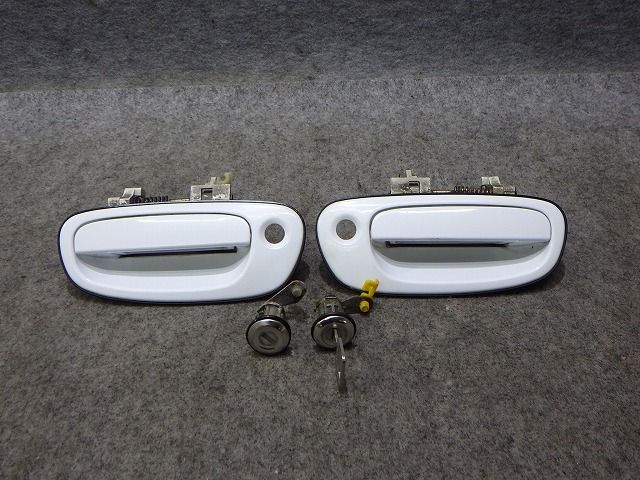 インプレッサ　フロントドア　キーシリンダー　カギセット　GC8　WRX　GF8　カラー51E　ドアノブ　260623004