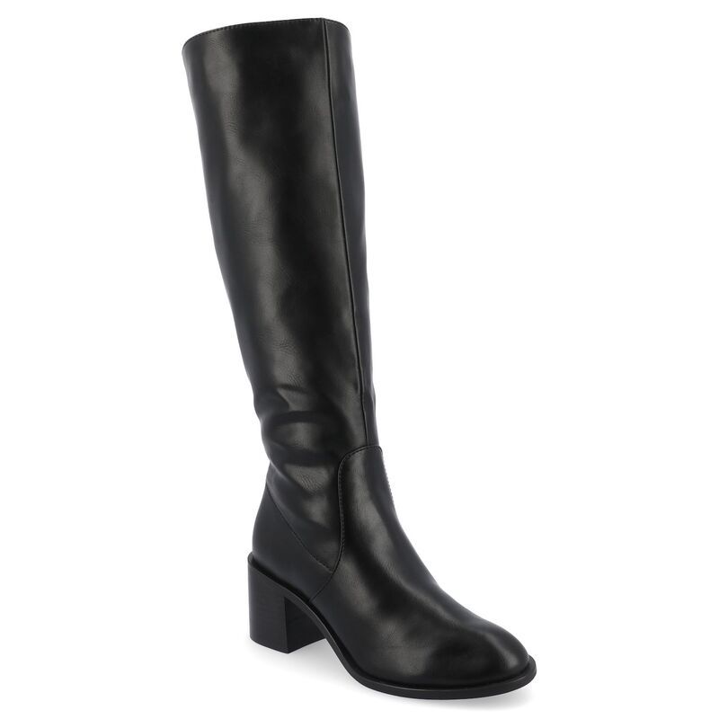 ジャーニー レディース シューズ ブーツ・レインブーツ Journee Womens Romilly Knee High Boots Black ブラック
