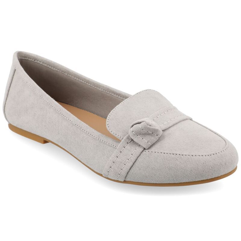 ジュルネ コレクション レディース シューズ スリッポン・ローファー Journee Collection Marci Womens Loafers Gray グレー