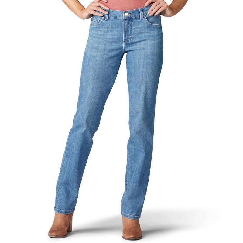 リー レディース ボトムス デニムパンツ リラックスフィット ジーンズ Womens LeeRelaxed Fit StraightLeg Jeans Inspire Blue ブルー