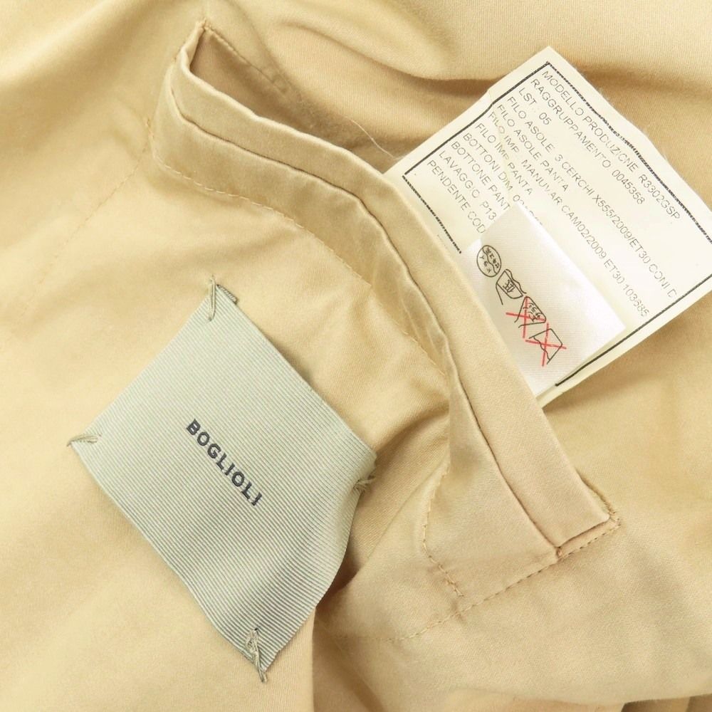 中古】ボリオリ BOGLIOLI COAT ストレッチ コットン 3B テーラード