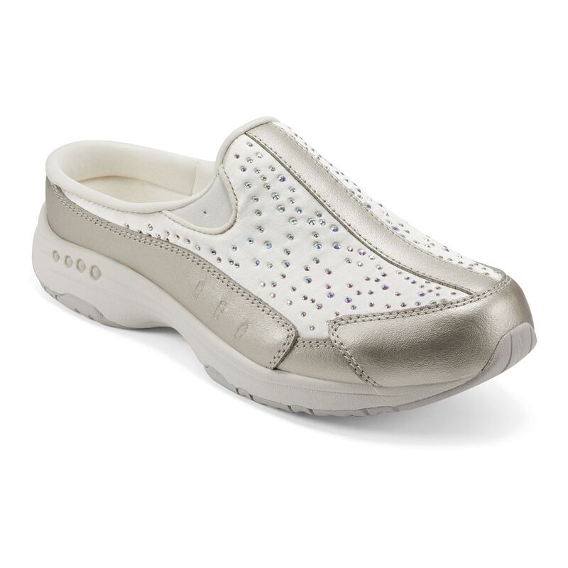 イージースピリット レディース シューズ スニーカー Easy Spiritravelstone Womens Jeweled Mules Gold ゴールド