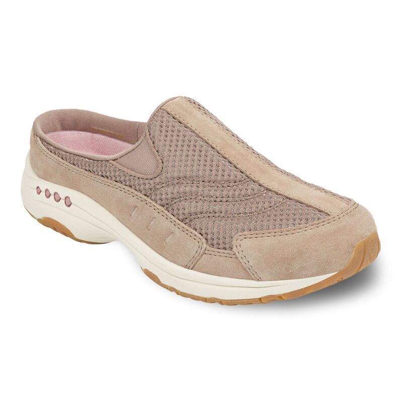 イージースピリット レディース シューズ スニーカー Easy Spiritraveltime Womens Classic Mules Fungi Taupe トープ