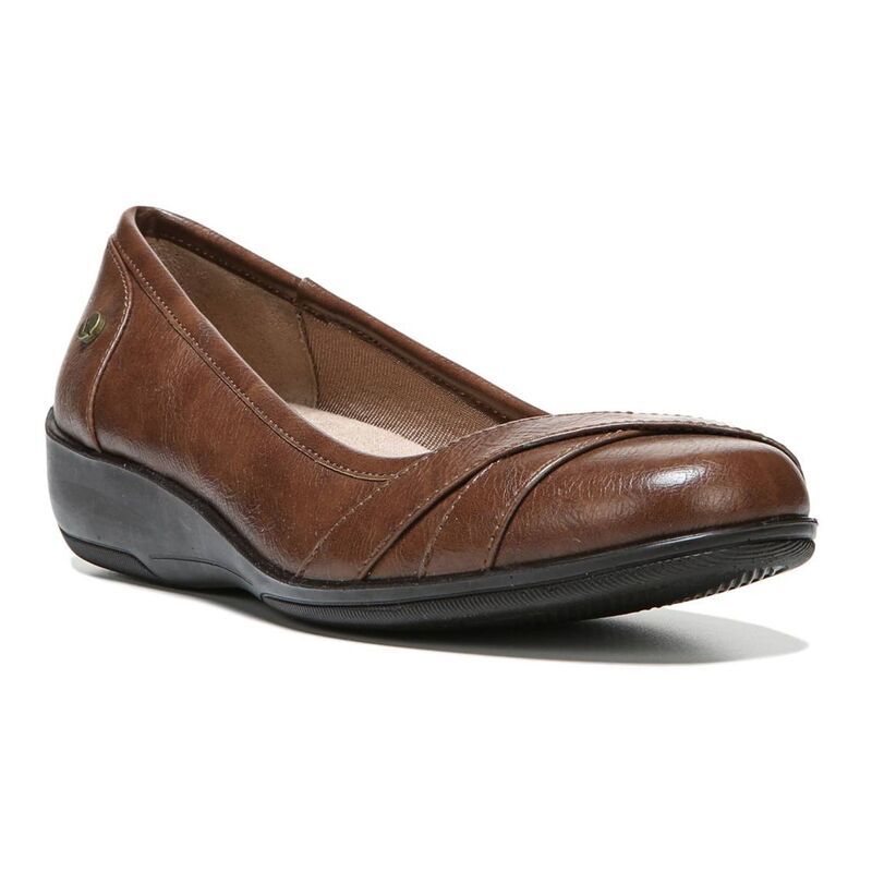 ライフストライド レディース シューズ サンダル LifeStride Velocity ILoyal Womens Ballet Flats Dark Tan タン