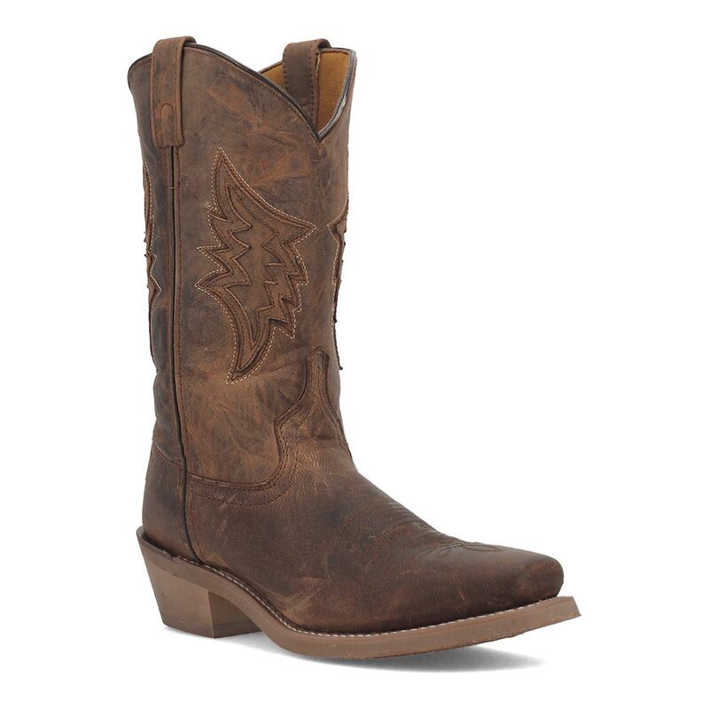 ラレド メンズ シューズ ブーツ・レインブーツ レザー Laredo Nico Mens Leather Cowboy Boots Taupe トープ