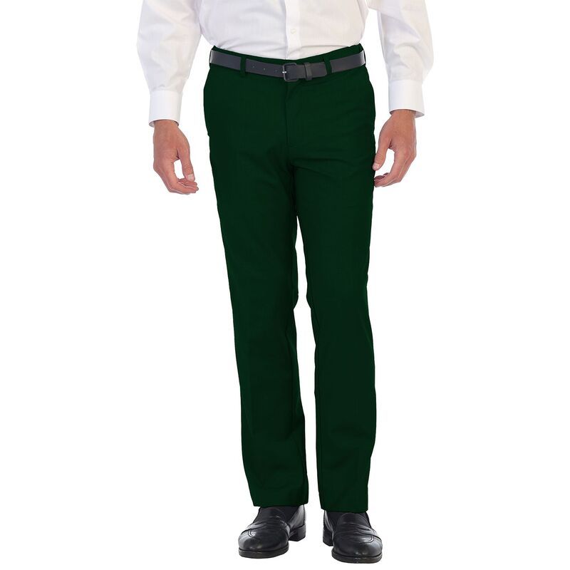 ジョベルティ メンズ ボトムス カジュアルパンツ Gioberti Mens Hidden Expandable Waist Dress Pants Hunter Green グリーン