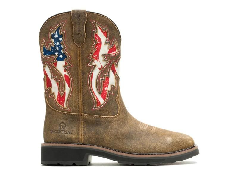 ウルヴァリン メンズ シューズ ブーツ・レインブーツ Tシャツ WolverineRancher Steel Toe Waterproof Wellington Work Boot Mens Dark
