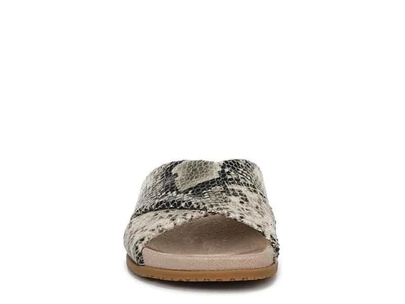 バイオニック レディース シューズ サンダル VionicEtna Sandal CreamBlack Snake Print Leather クリーム