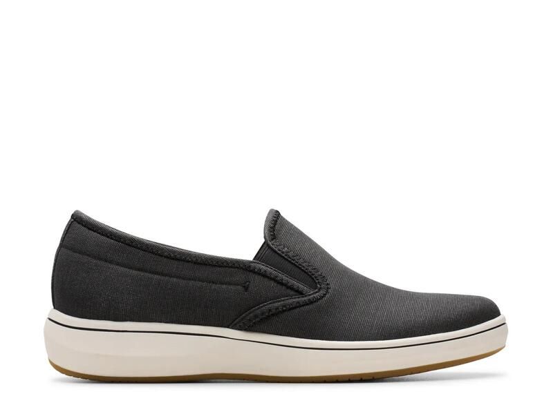 クラークス レディース シューズ スリッポン・ローファー ClarksCloudsteppers Breezesky Zoe SlipOn Black ブラック