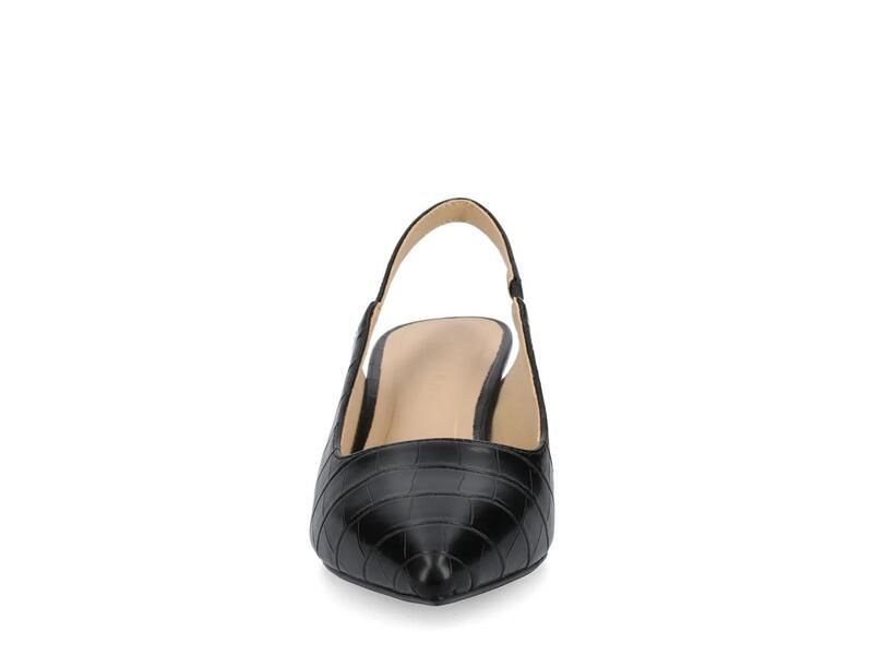 ジャーニー レディース シューズ パンプス JourneePaulina Pump Black Croc Print ブラック