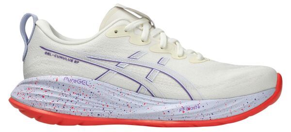 アシックス レディース シューズ スニーカー ASICS Womens GELCUMULUS 27 Running Shoes CreamPurple クリーム