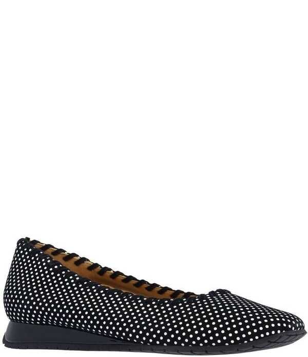 ラモールドピード レディース シューズ パンプス プリント ミニ レザー LAmour Des Pieds Tiffanie Leather Dot Print Mini Wedge Slip On