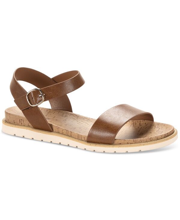 スタイルアンドコー レディース シューズ サンダル Style Co Womens Mayaa Flat Casual Sandals Cognac