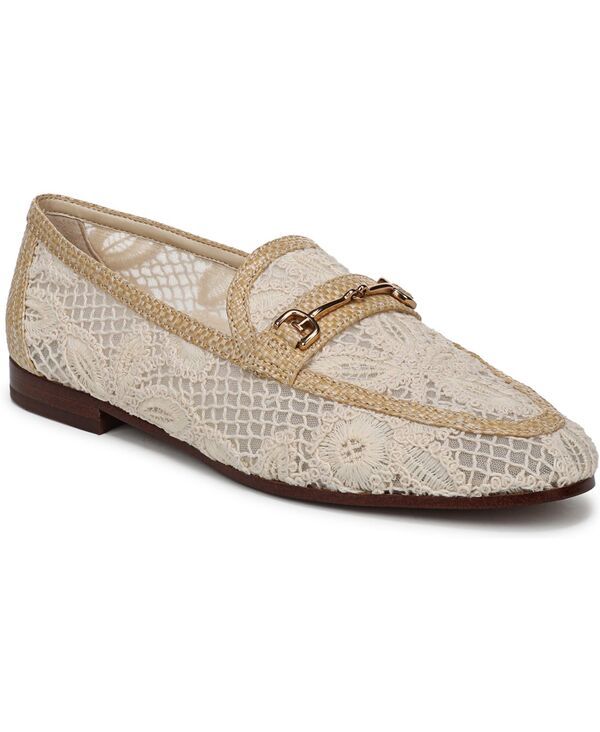 サムエデルマン レディース シューズ スリッポン・ローファー メッシュ Sam Edelman Womens Loraine Mesh Loafers Warm Ivory アイボリー