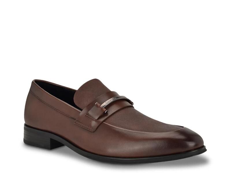 カルバンクライン メンズ シューズ スリッポン・ローファー Calvin Klein Dillie Loafer Dark Brown ブラウン