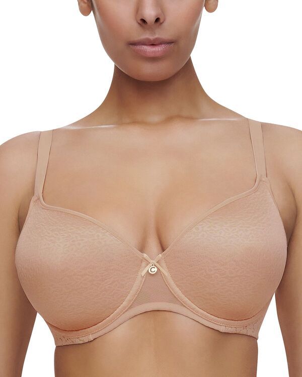 シャントル レディース トップス シャツ Chantelle Norah Full Coverage Spacer TShirt Bra Nude Blush ブラッシュ