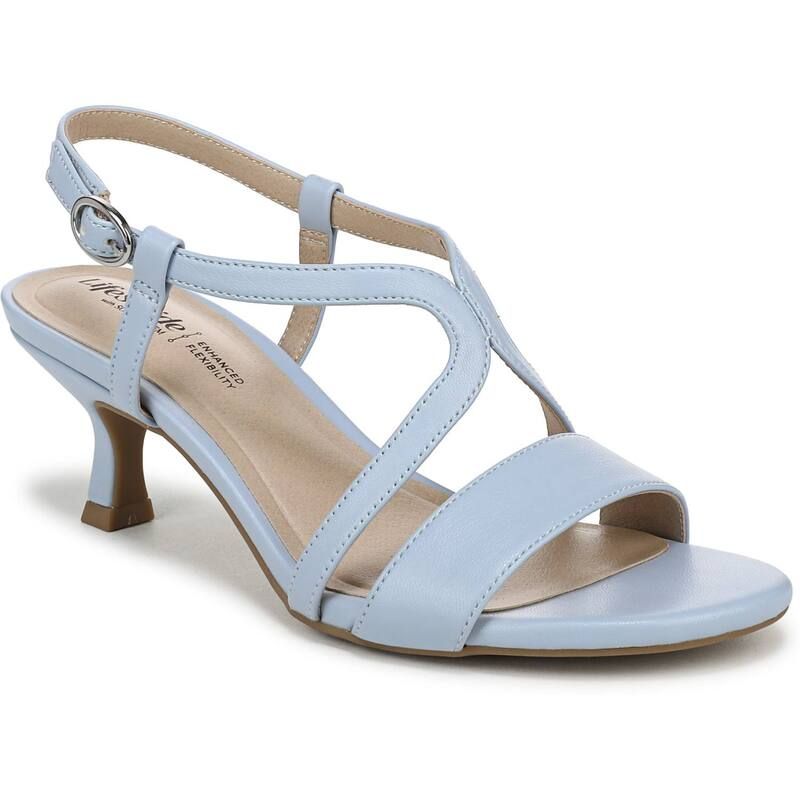 ライフストライド レディース シューズ パンプス ヒール LifeStride Nolita Womenslingback Heels Ice Blue ブルー
