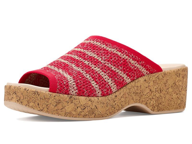 ライフストライド レディース シューズ ヒール サンダル LifeStride Veryready Slide Sandals Red Sand レッド