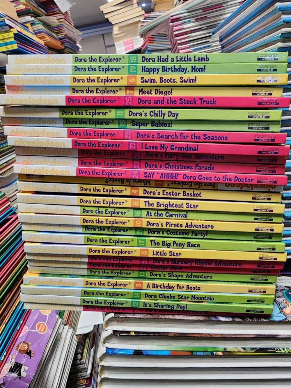 Dora The Explorer JW books 27巻 セット 子供向けの本