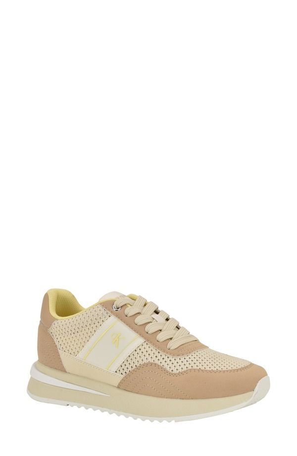 カルバンクライン レディース シューズ スニーカー Calvin Klein Palimer Sneaker Light Natural