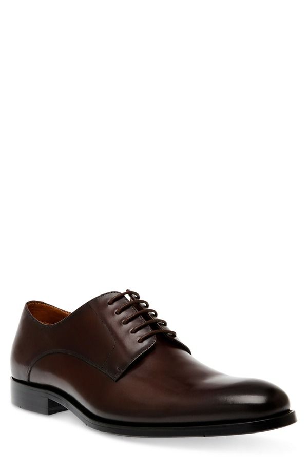 スティーブ マデン メンズ シューズ ダービー Steve Madden Daedric Derby Brown Leat ブラウン