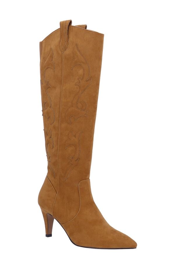ジェイレニー レディース シューズ ブーツ・レインブーツ J Rene Siera Knee High Western Boot Coffee コーヒー