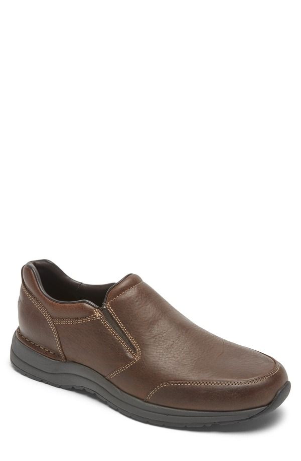 ロックポート メンズ シューズ Rockport Edge Hill II SlipOn Light Brown ブラウン