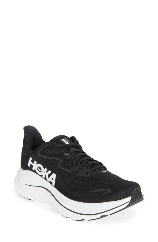 ホカオネオネ レディース シューズ スニーカー HOKA Clifton 10 Running Shoe Black White ホワイト 26,520円