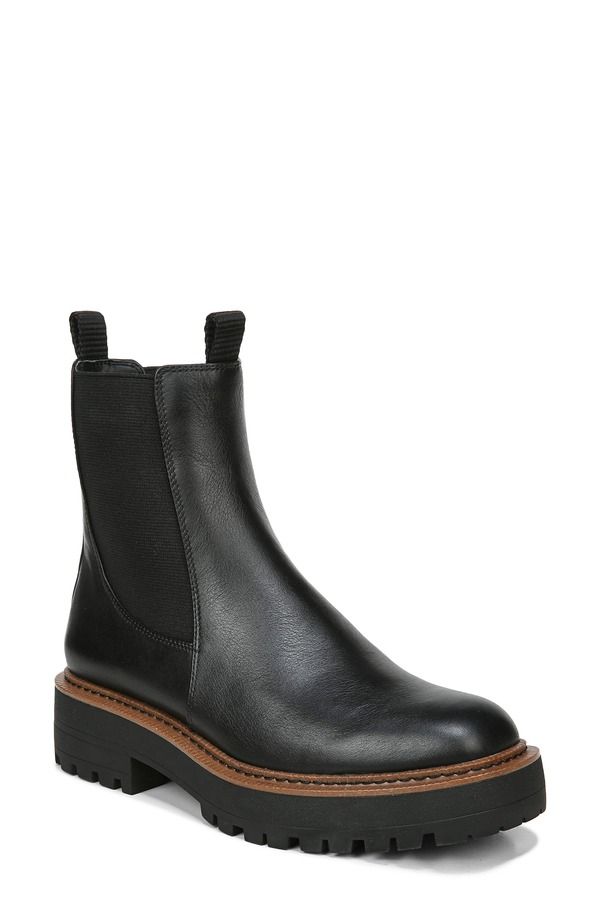 サムエデルマン レディース シューズ ブーツ・レインブーツ チェルシーブーツ チェルシー Sam Edelman Laguna Waterproof Lug Sole Chelsea Boot Wid