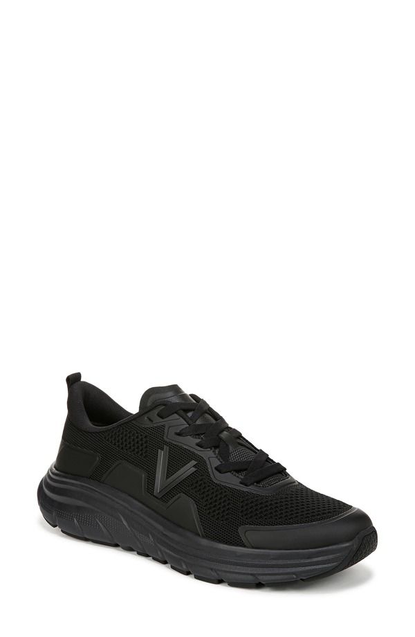 バイオニック メンズ シューズ スニーカー Vionic Walk Max Waterepellent Sneaker Black Black ブラック