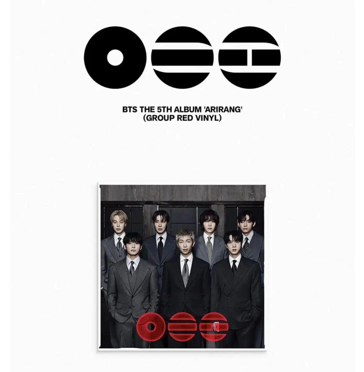 BTS アリラン LP 団体 集合 VER 未開封 新品