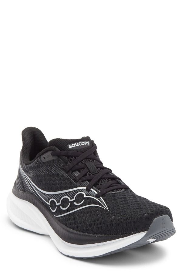 サッカニー メンズ シューズ スニーカー Saucony Endorphin Speed 5 Running Shoe Black White ホワイト