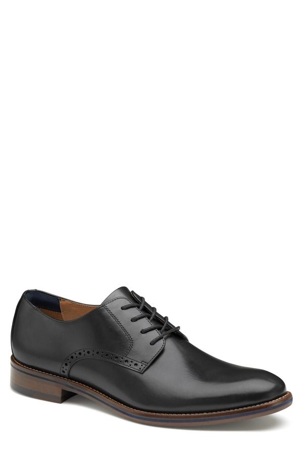 ジョンストンアンドマーフィー メンズ シューズ オックスフォード Johnston Murphy Conard 20 Plain Toe Oxford Black Full Grain ブラック