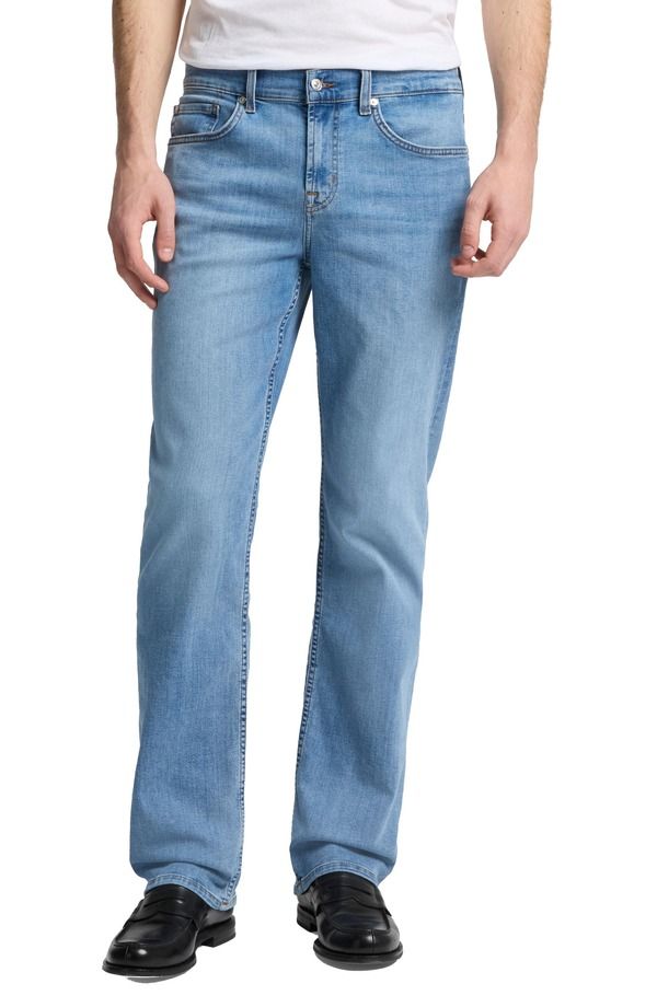 セブンフォーオールマンカインド メンズ ボトムス デニムパンツ ストレート ジーンズ 7 For All Mankind Austyn Relaxed Straight Leg Jeans Newbe