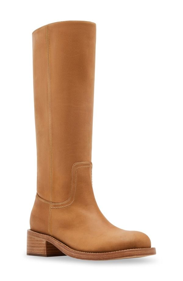 スティーブ マデン レディース シューズ ブーツ・レインブーツ Steve Madden Riggs Knee High Boot Banana Leather