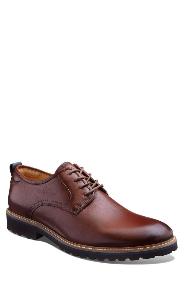 サミュエルフドバード メンズ シューズ オックスフォード Samuel Hubbard Featherlight Founder Oxford Brown Tumbled Leather ブラウン