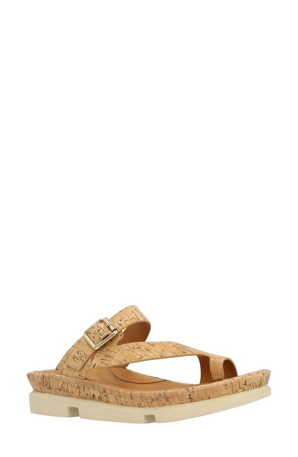 ラモールドピード レディース シューズ ヒール サンダル LAmour des Pieds Alanza Toe Loop Sandal Natural Gold ゴールド