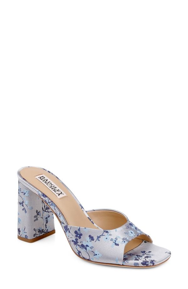 バッドグレイミッシカ レディース シューズ ヒール サンダル Badgley Mischka Collection Cadence Slide Sandalight Blue ブルー