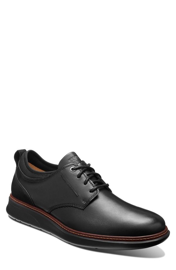 サミュエルフドバード メンズ シューズ ダービー レース Samuel Hubbard Rafael Hybrid LaceUp Derby Black On Black Leather ブラック