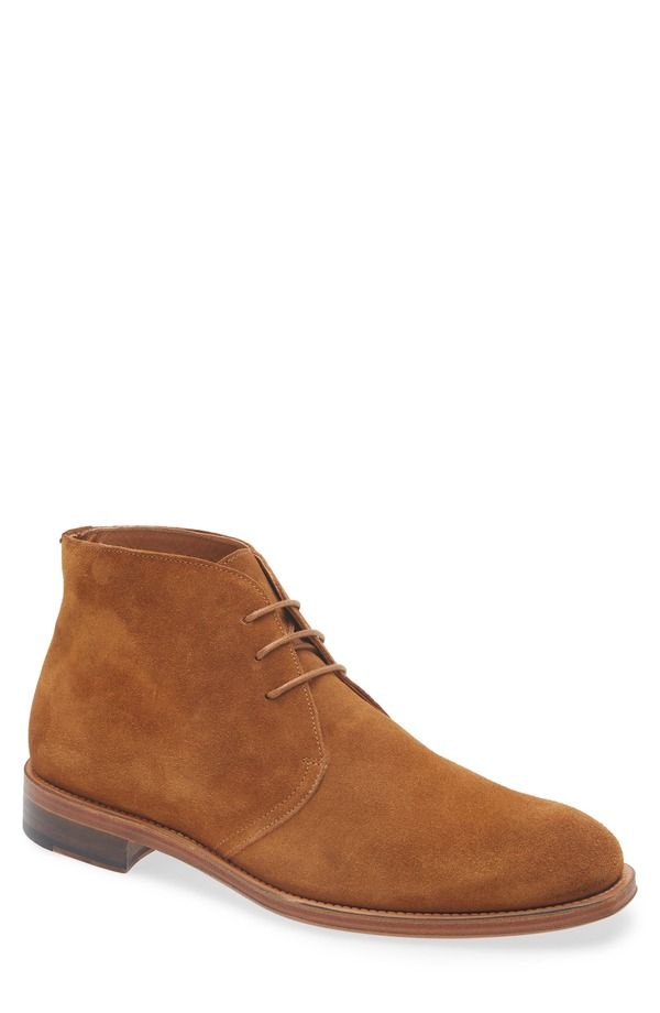 ジェントルソウルズ メンズ シューズ ブーツ・レインブーツ Gentle Souls Torres Chukka Boot Cognac Suede