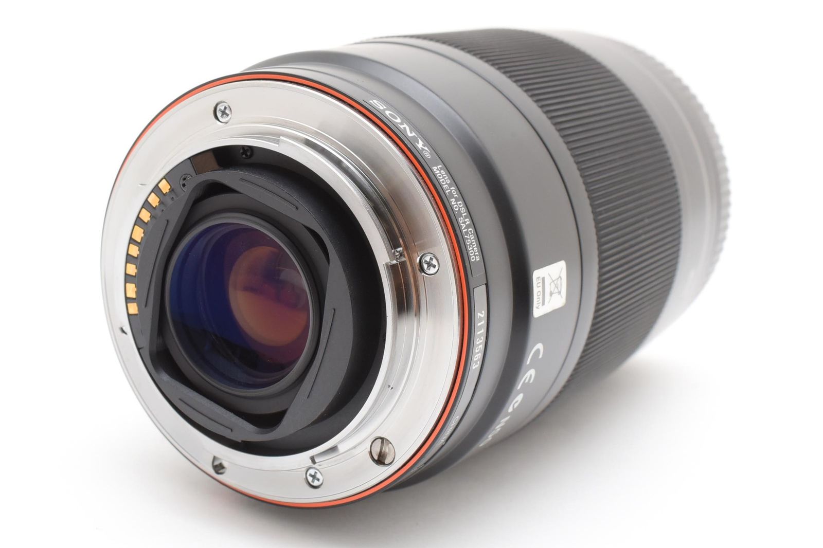 光学極上 Sony ソニー 75-300mm 4.5-5.6 SAL75300 AFレンズ #4234-2