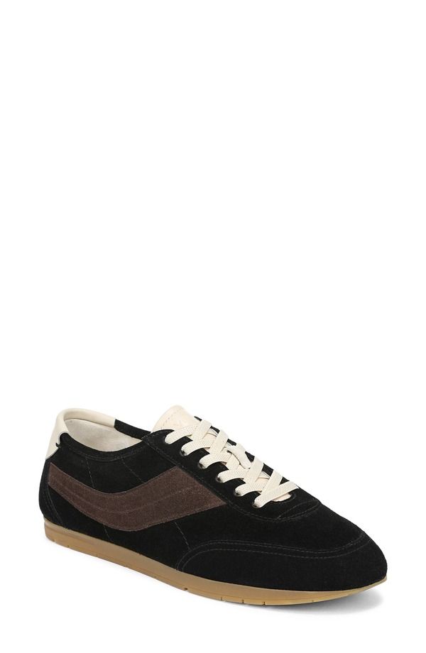 ヴィンス レディース シューズ スニーカー Vince LA Runner Sneaker BlackDark Mocha ブラック